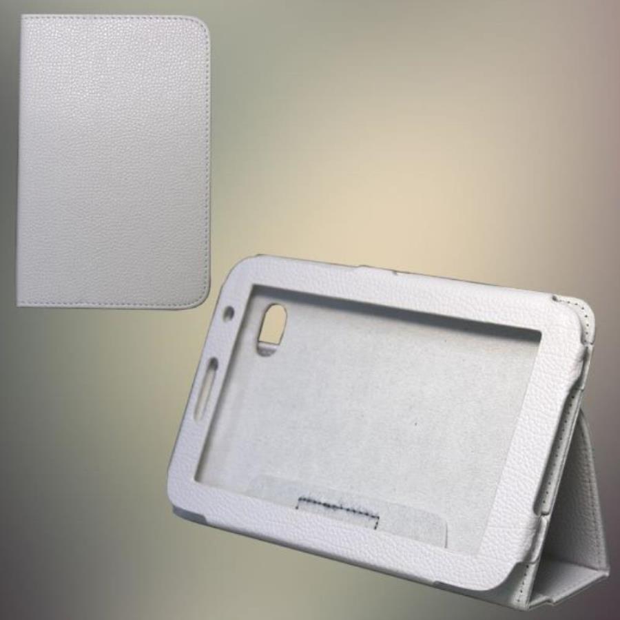 картинка Чехол-книжка Samsung P3100 (черный) 7" кожа (кож.крепление) 200/P3100 от магазина Интерком-НН