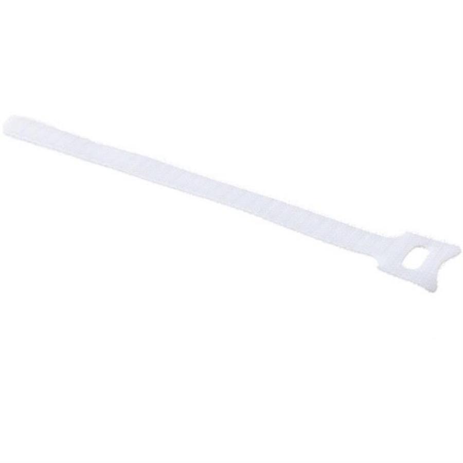 картинка Стяжка-липучка многоразовая 200х12 (10шт), белая от магазина Интерком-НН