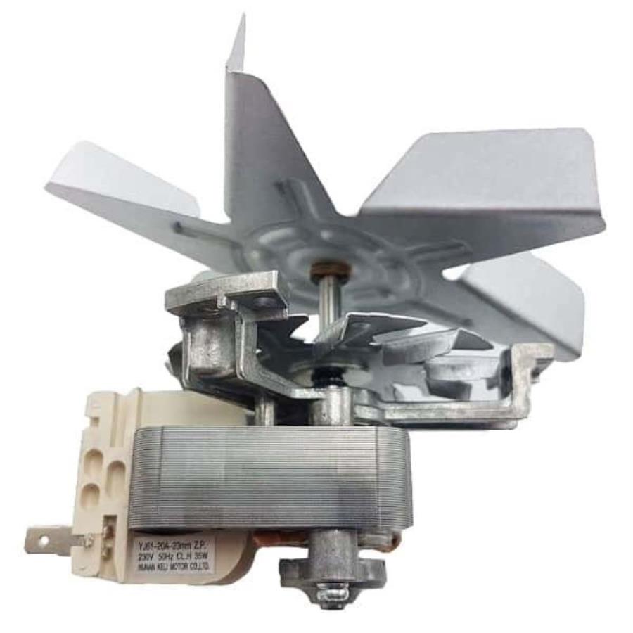 картинка Gefest YJ61-20A-23mm мотор вентилятора 35Вт с крыльчаткой (с крепежом) конвекции духовки для плиты  от магазина Интерком-НН