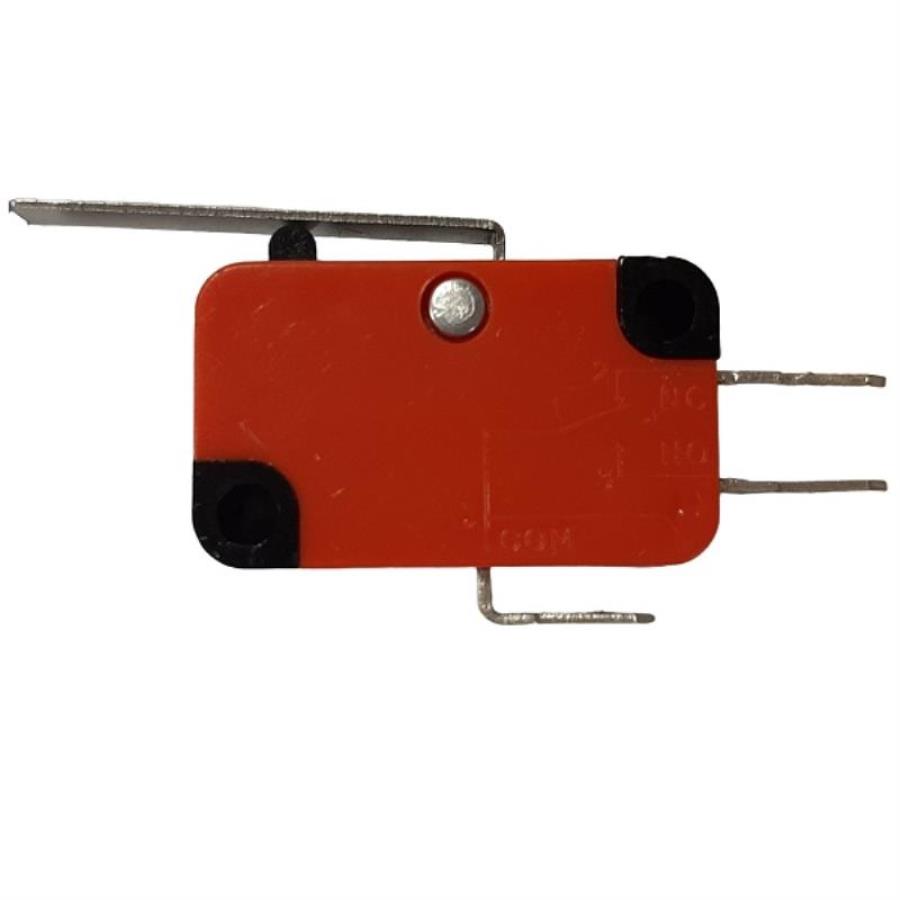 картинка Микропереключатель 3-х контактный V-152-1C25 250V 15A с рычагом 27мм для микроволновой печи (СВЧ) от магазина Интерком-НН