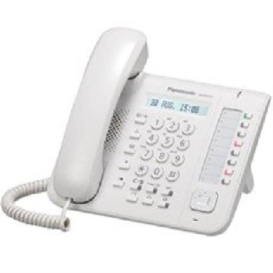 картинка Panasonic KX-NT551RU БУ (белый) IP-телефон, 2 гигабитных порта для  АТС KX-TDA, KX-TDE100, 200, 600 от магазина Интерком-НН