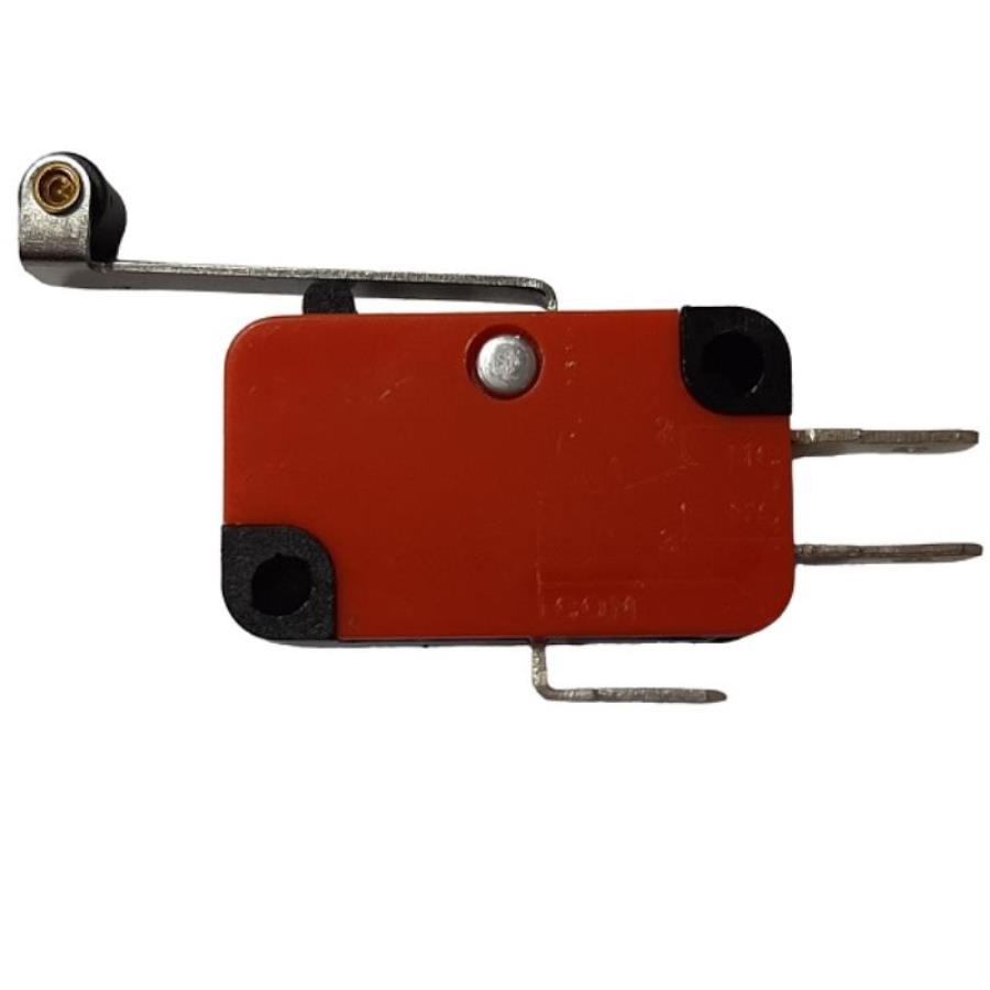 картинка Микропереключатель 3-х контактный V-156-1C25 250V 15A рычаг с роликом 25мм для микроволновой печи  от магазина Интерком-НН