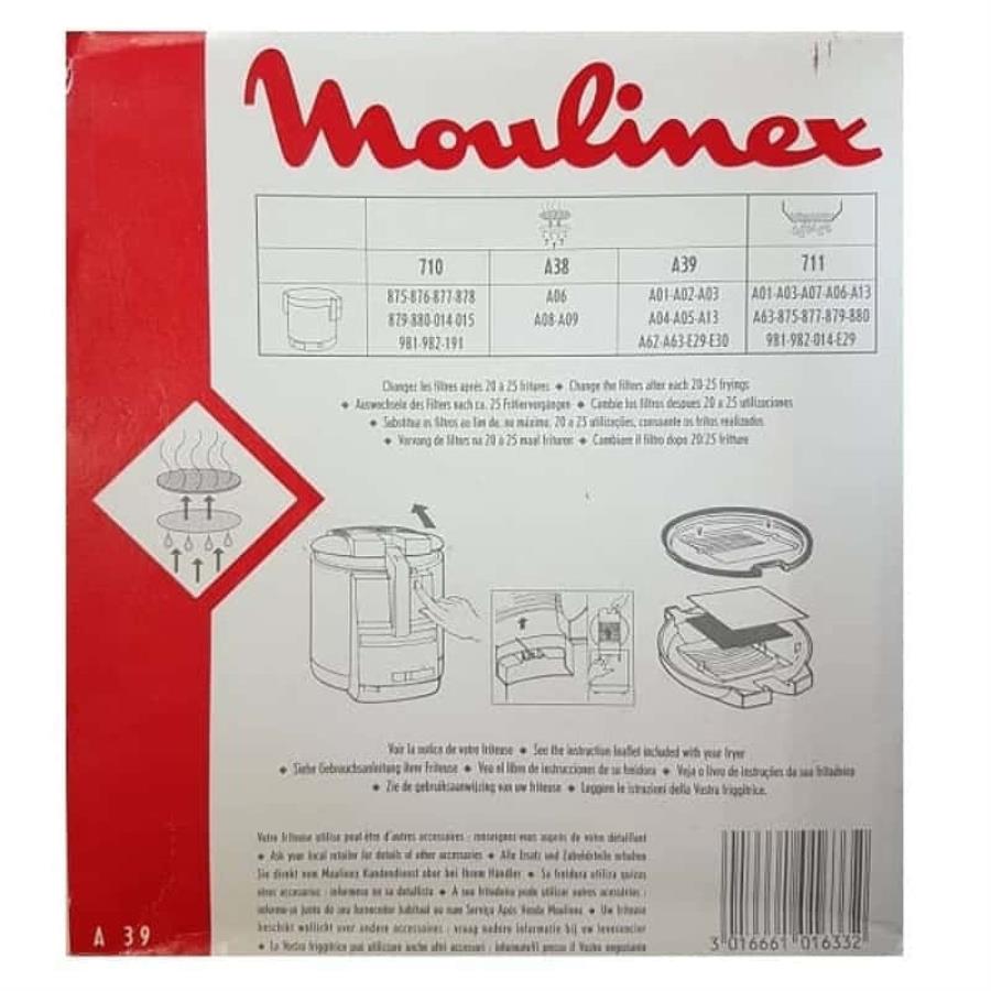 картинка Moulinex A39 Набор фильтров для фритюрницы Moulinex A39 от магазина Интерком-НН
