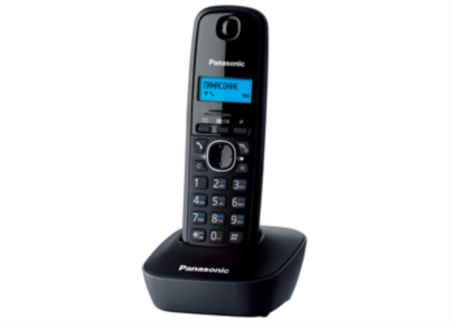 картинка Panasonic KX-TG1611RUH - Беспроводной телефон DECT (радиотелефон) , цвет: серый  от магазина Интерком-НН