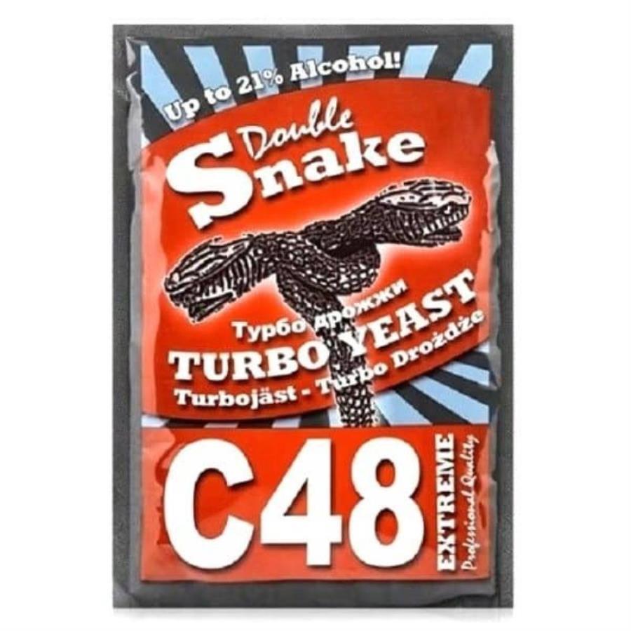 картинка DoubleSnake C48 Спиртовые турбо дрожжи 130гх5шт от магазина Интерком-НН