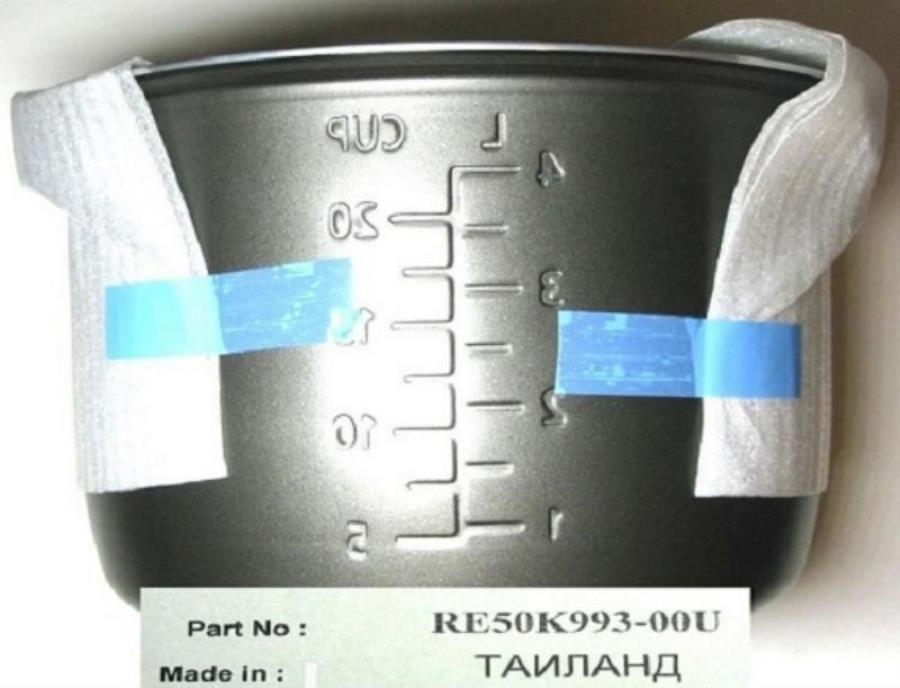 картинка Panasonic RE50K993-00U(ARE50K993-0U) Кастрюля (Чаша) для мультиварки SR-TMX530, SR-TMZ540, SR-TMZ550 от магазина Интерком-НН