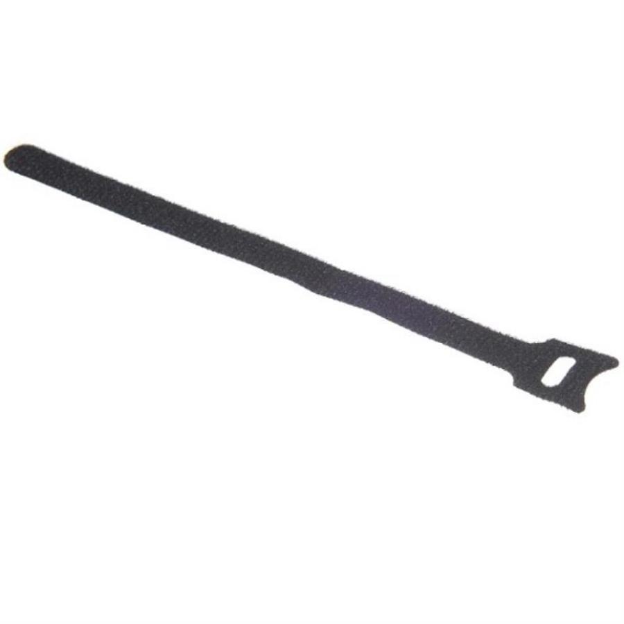 картинка Стяжка-липучка многоразовая 200х12 (10шт), черная от магазина Интерком-НН