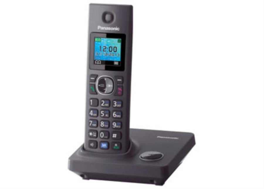 картинка Panasonic KX-TG7861RUW - Беспроводной телефон DECT (радиотелефон) с автоответчиком, цвет: белый  от магазина Интерком-НН