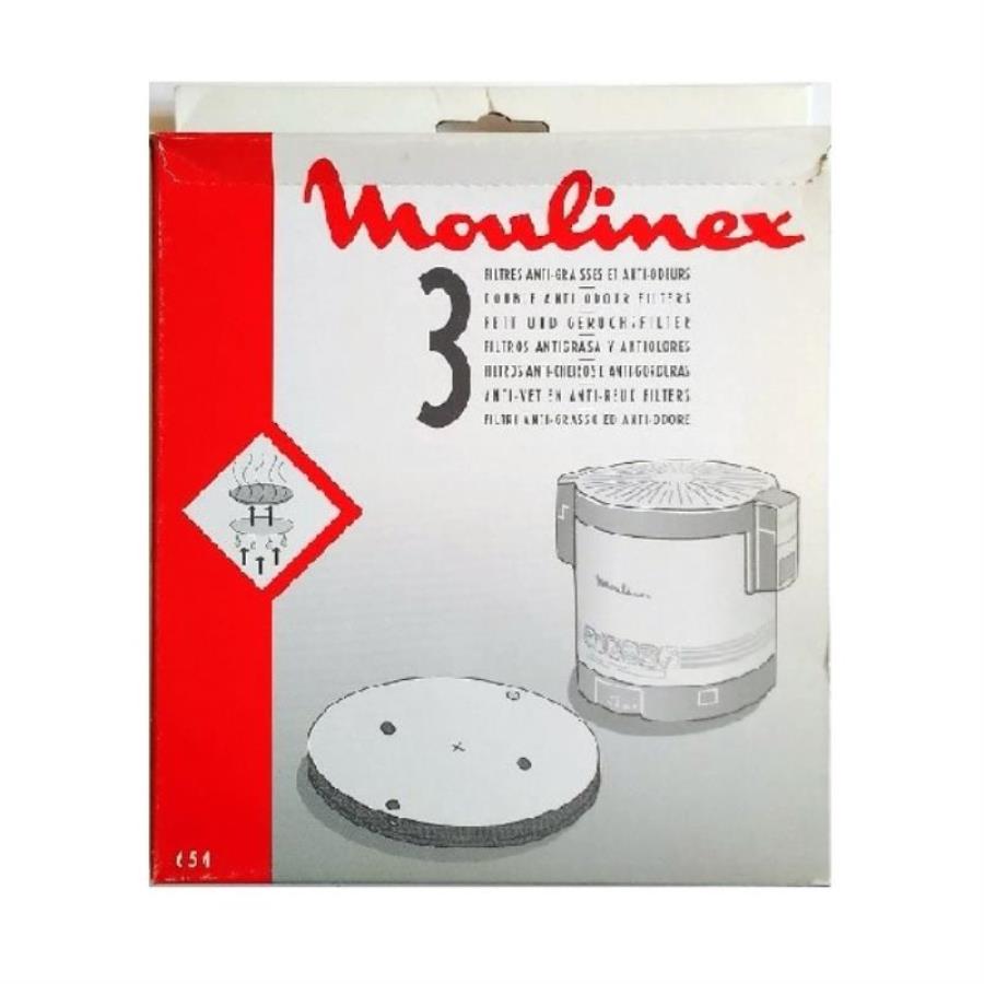 картинка Набор фильтров (против жира и запаха) для фритюрницы Moulinex 654 от магазина Интерком-НН