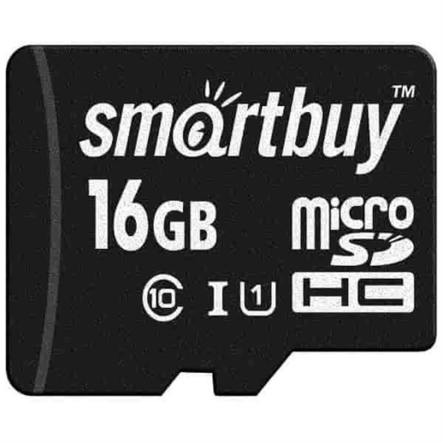 картинка Память microSDHC UHS-I 16Gb SmartBuy class10 без адаптера (SB16GBSDCL10-00) от магазина Интерком-НН