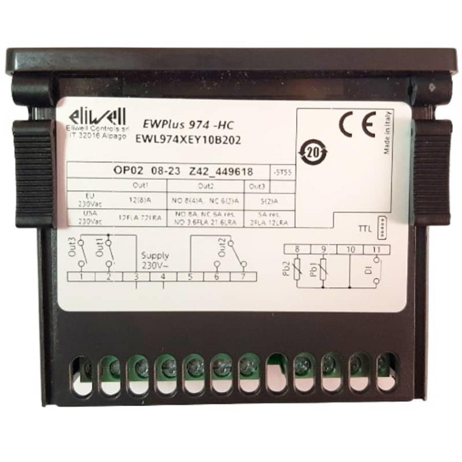 картинка Eliwell EWPlus 974 электронный контроллер для холодильных установок  от магазина Интерком-НН