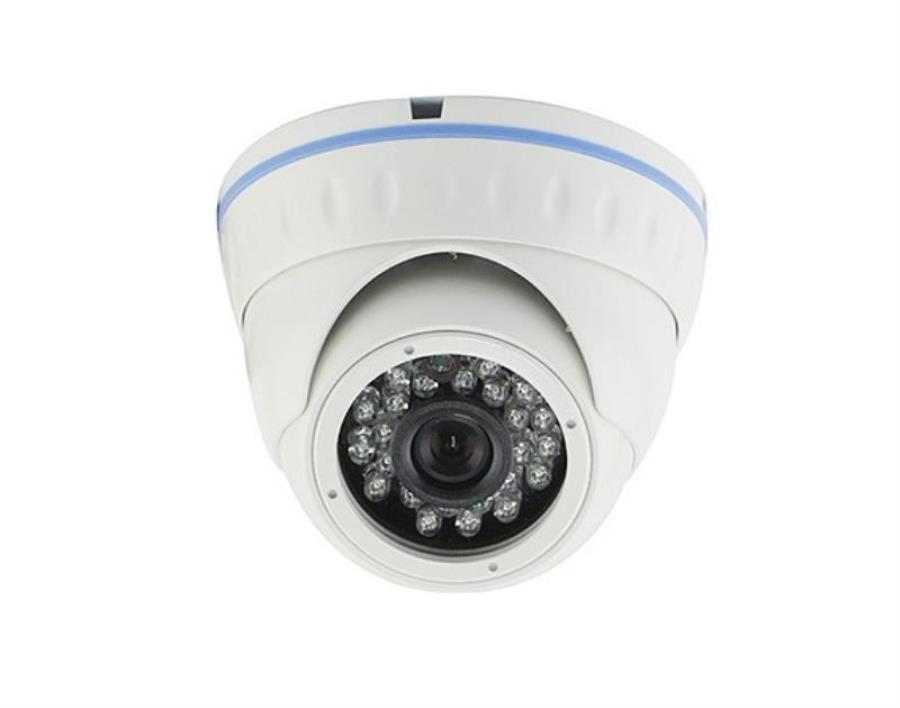 картинка AltCam IP видеокамера IDMV24IR  купольная с ИК подсветкой, 2МП, объектив 2,8 -12 мм, POE от магазина Интерком-НН