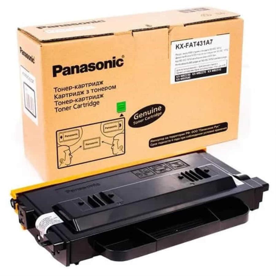 картинка Panasonic KX-FAT431A7 картридж на 6000 страниц для KX-MB2230RU, KX-MB2270RU, KX-MB2510RU, KX-MB2540 от магазина Интерком-НН