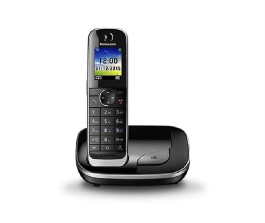 картинка Panasonic KX-TGJ310RUB - Беспроводной телефон DECT (радиотелефон) цвет: черный  от магазина Интерком-НН