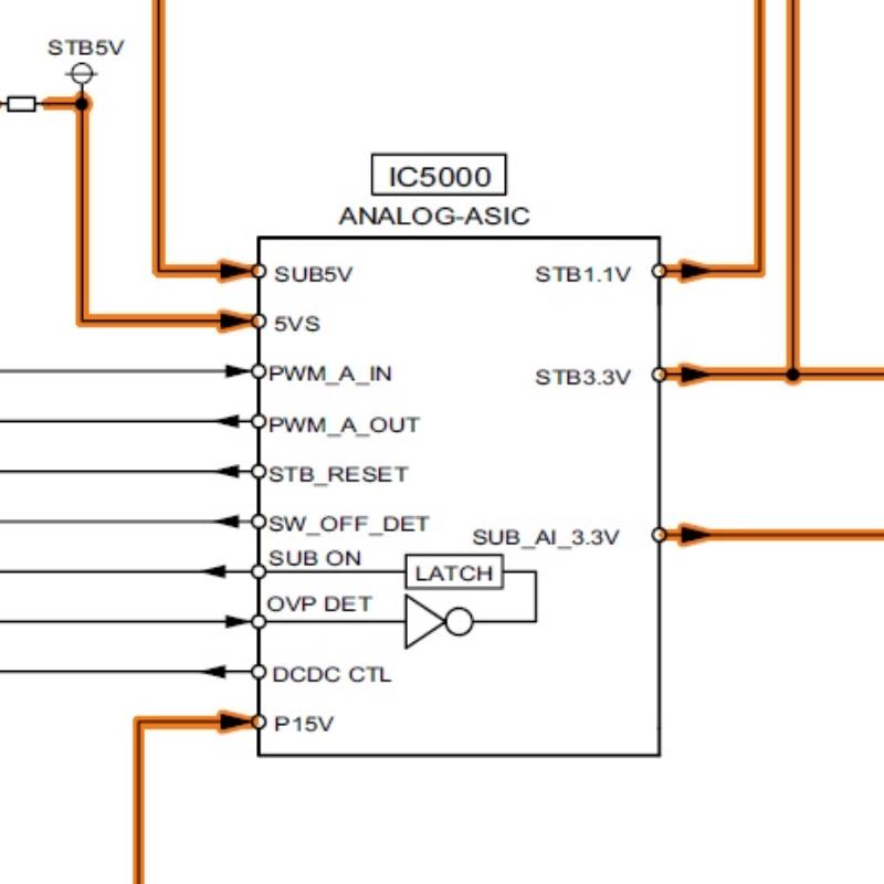 картинка AN34043AAVF Микросхема управления работой узлов для телевизора Panasonic от магазина Интерком-НН