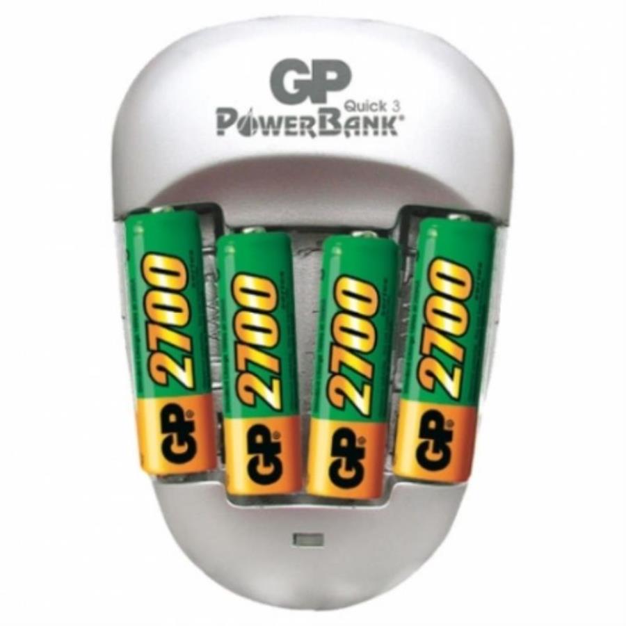картинка Комплект Зарядное устройство и аккумуляторы 4шт(2700mAh AA) GP PB80GS270SA-UE4 от магазина Интерком-НН