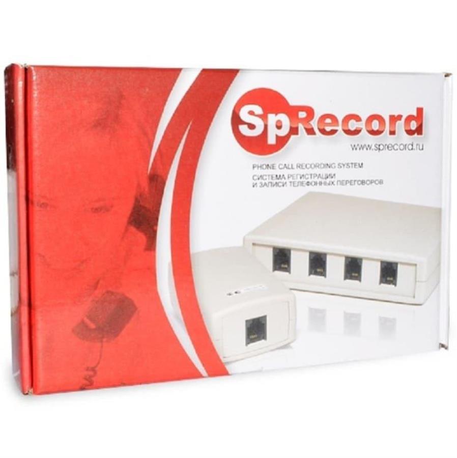 картинка SpRecord A4 Система записи, четыре канала от магазина Интерком-НН