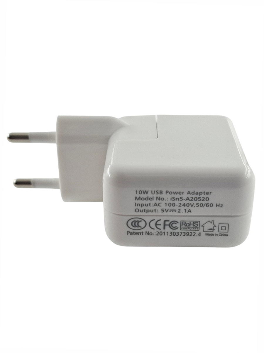 картинка Сетевое зарядное устройство с 2 USB портами  (2100mA) HC21W2 от магазина Интерком-НН