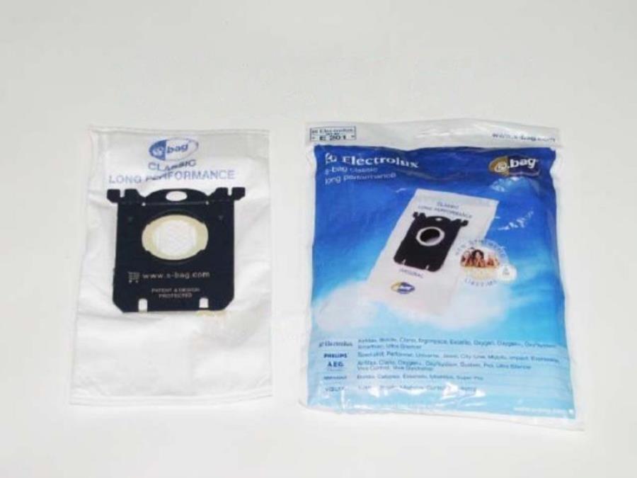 картинка 9002560572 Мешок-пылесборник E201 280х160мм для пылесоса Electrolux (уп. 4шт) от магазина Интерком-НН