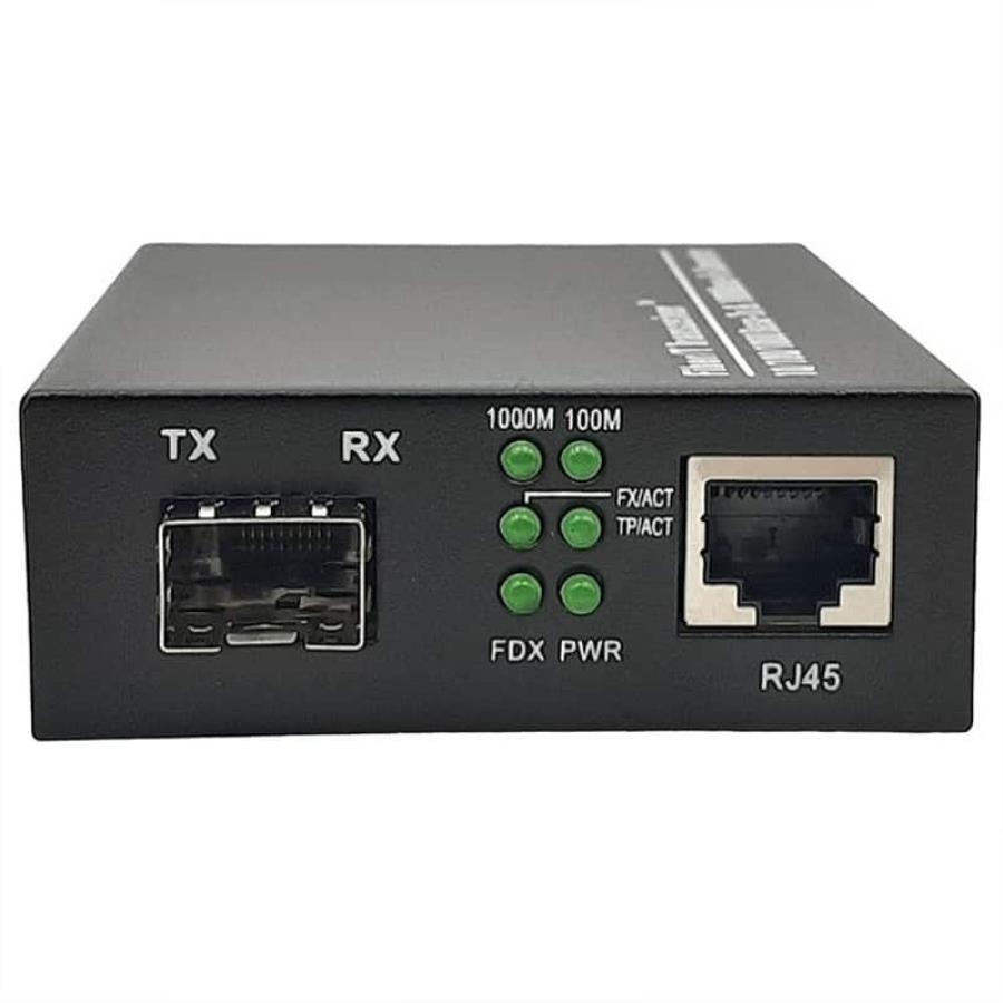картинка Медиаконвертер MCSFP2-10/100/1000 DIP RJ-45 10/100/1000 Мбит/с, с SFP-портом, с функцией LFP  от магазина Интерком-НН
