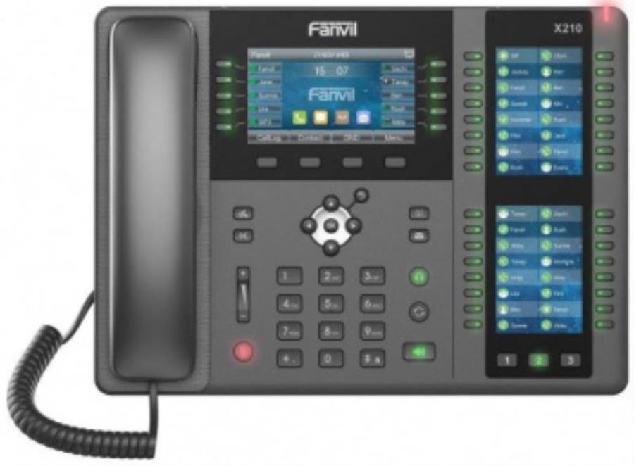 картинка Телефон IP Fanvil X210 черный от магазина Интерком-НН