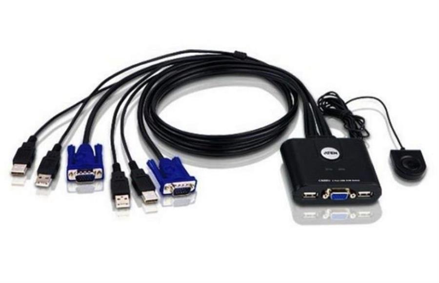 картинка ATEN CS22U KVM переключатель, 2 порта USB от магазина Интерком-НН