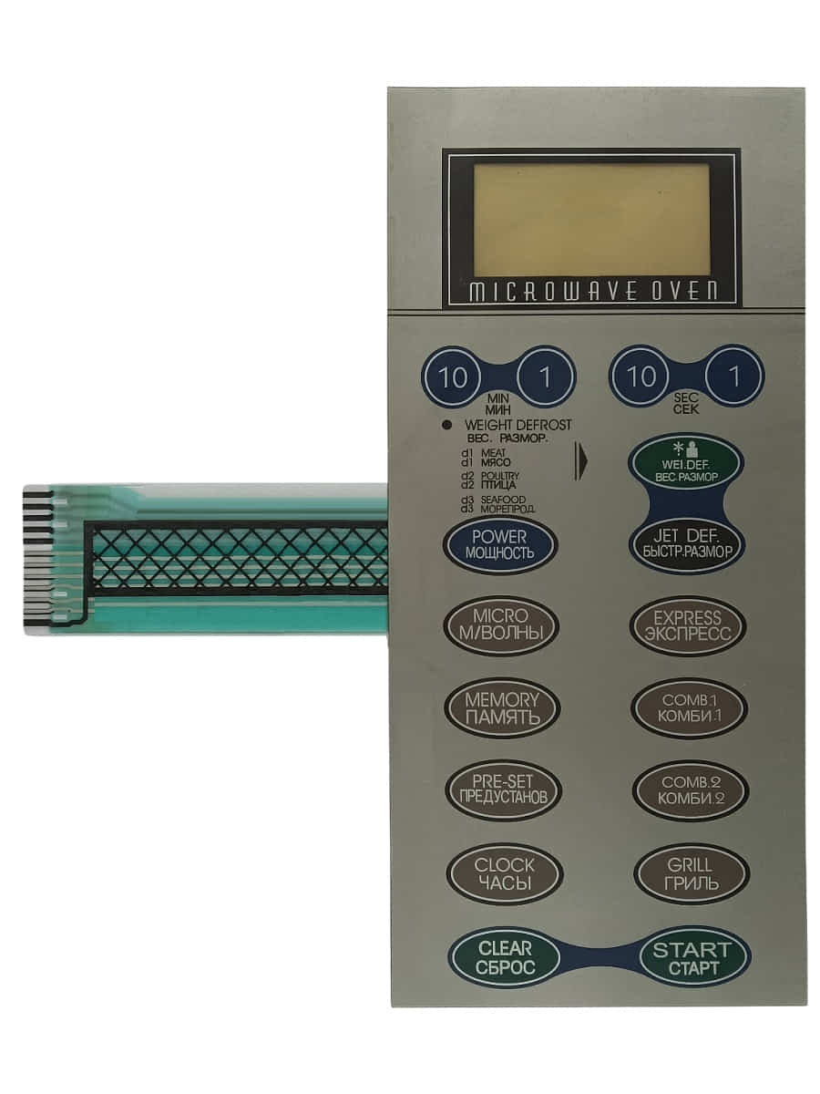 картинка Bork MW1620AA-C18, WD800ASL20II Сенсорная панель, мембраный микроволновой печи MW IISW 1620 IN от магазина Интерком-НН