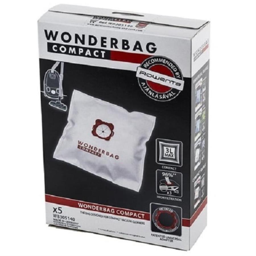 картинка Tefal WB305140 Мешки 5шт. для пылесосов Rowenta, Tefal  от магазина Интерком-НН