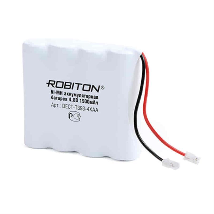 картинка Robiton DECT-T393-4XAA Аккумулятор Ni-MH, 4.8V, 1500mAh от магазина Интерком-НН