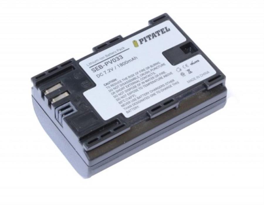картинка Pitatel SEB-PV033 Аккумуляторная батарея Li-Ion для фотоаппарата Canon EOS 5D Mark II/6D/7D/7D от магазина Интерком-НН