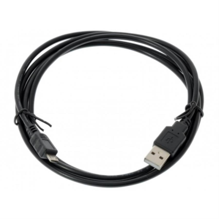 картинка Кабель USB micro USB 1.8 м черный (в пакете)  от магазина Интерком-НН