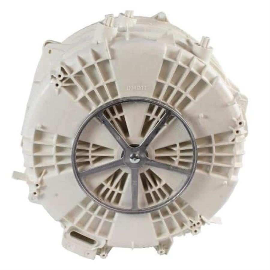 картинка Indesit C00282801 бак в сборе с барабаном и шкивом для стиральных машин Indesit, Ariston от магазина Интерком-НН