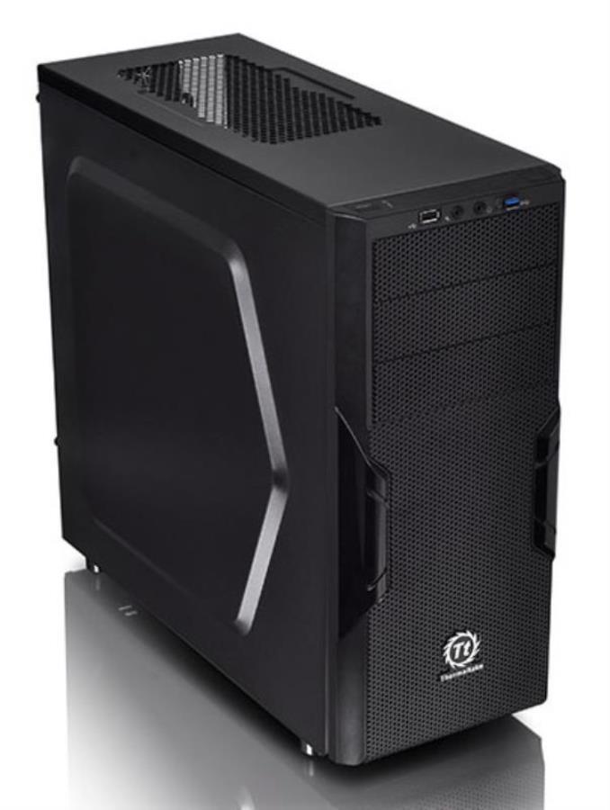 картинка ATX THERMALTAKE Versa H22 Корпус MidiTower, без БП, черный от магазина Интерком-НН