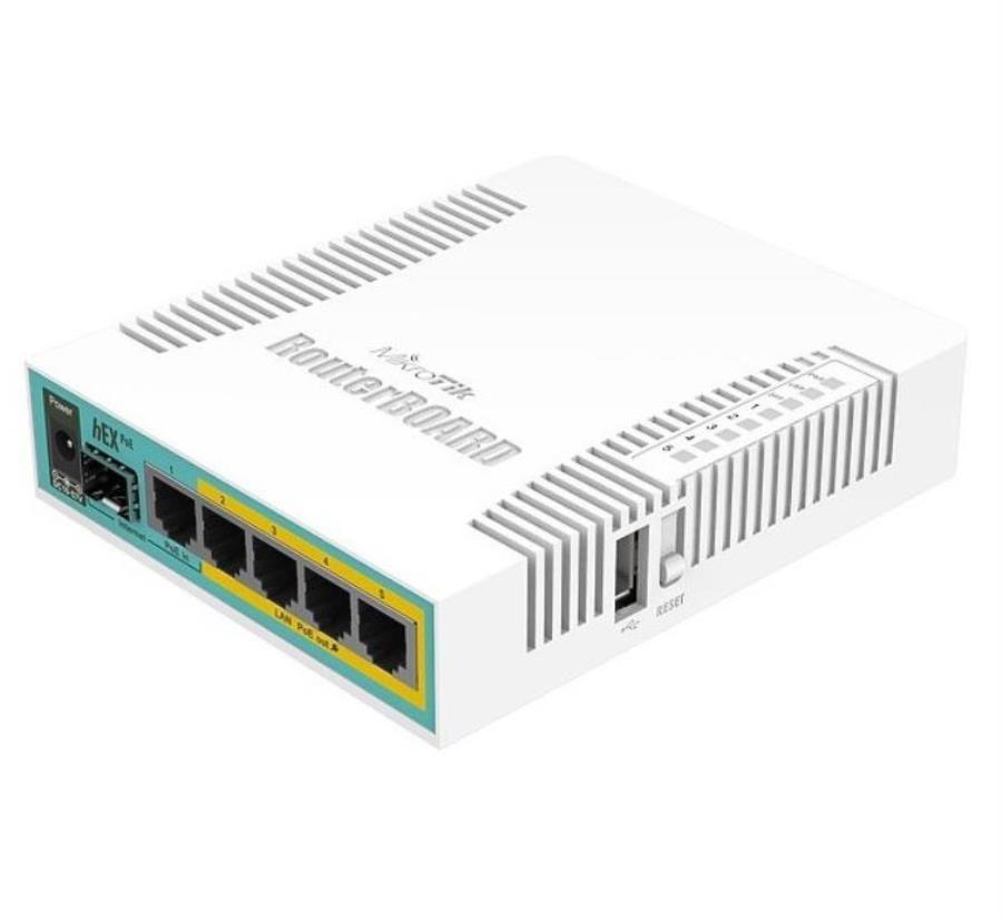 картинка MikroTik RB960PGS hEX PoE  Маршрутизатор 5xGLAN + SFP от магазина Интерком-НН