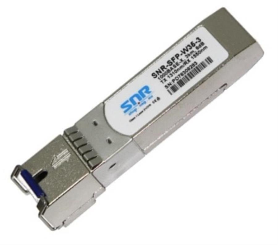 картинка SNR-SFP-W35-3 Модуль SFP оптический трансивер 3км 1310nm (6dB) от магазина Интерком-НН