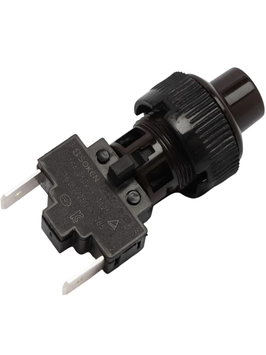 картинка Gefest ПКН-526.2-444 кнопка электророзжига 2-х контактная 16A, 250V для плиты Гефест 5502, 3500 от магазина Интерком-НН
