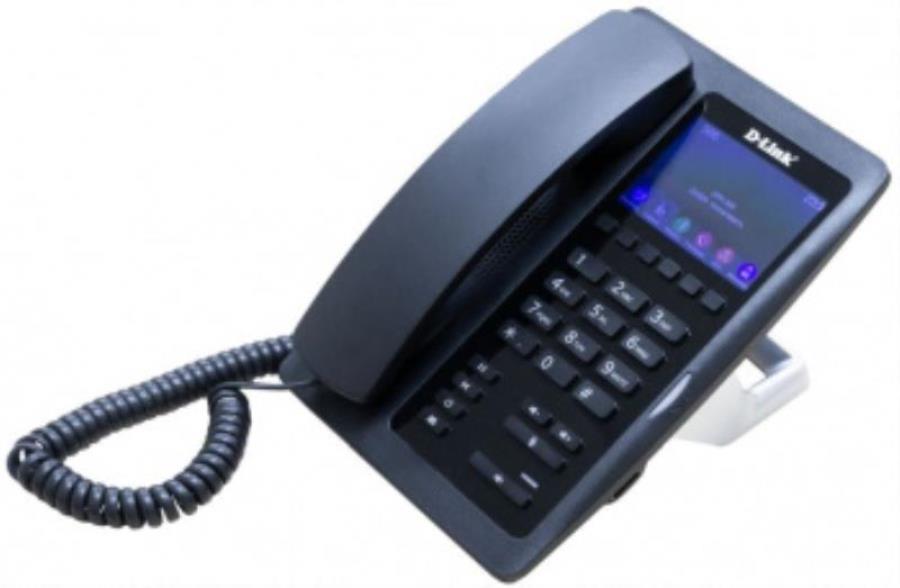 картинка Телефон IP D-Link DPH-200SE черный (DPH-200SE/F1A) от магазина Интерком-НН