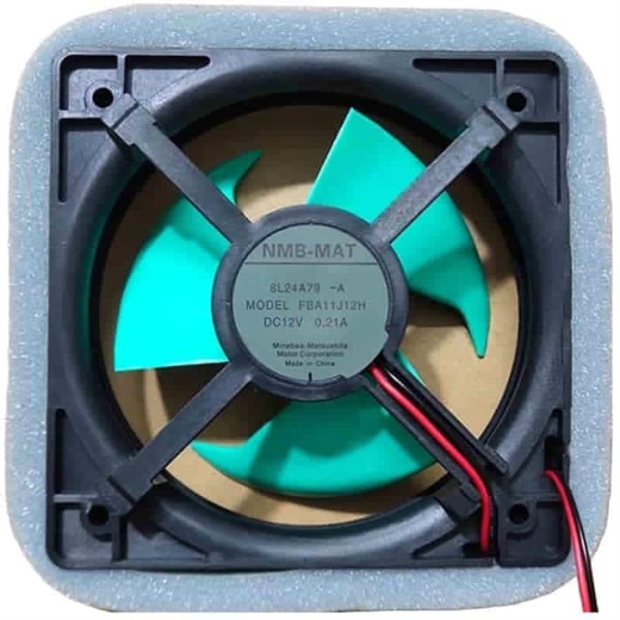картинка 2-х проводный вентилятор NMB-MAT FBA11J12H DC12V 0,21A для холодильника Panasonic, Toshiba. Sharp от магазина Интерком-НН