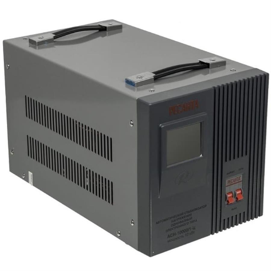 картинка Ресанта АСН-10 000/1-Ц (63/6/8) Стабилизатор напряжнния 220v от магазина Интерком-НН