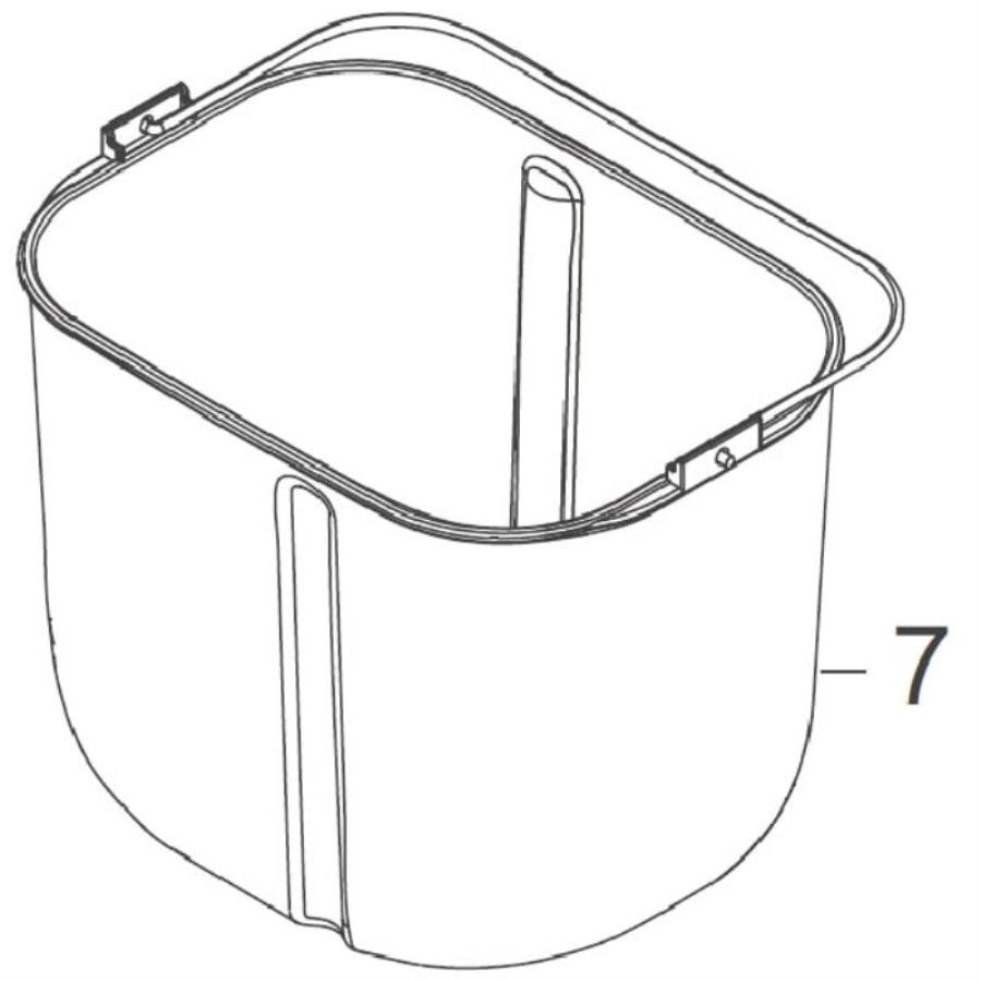 картинка Panasonic ADD84E226 форма хлебопечи без привода для SD-B2510, SD-R2520, SD-R2530, SD-YR2540, 2550 от магазина Интерком-НН