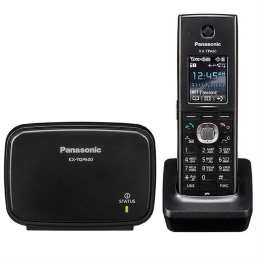 картинка Panasonic KX-TGP600RUB Беспроводной телефон SIP DECT, цвет: черный  от магазина Интерком-НН