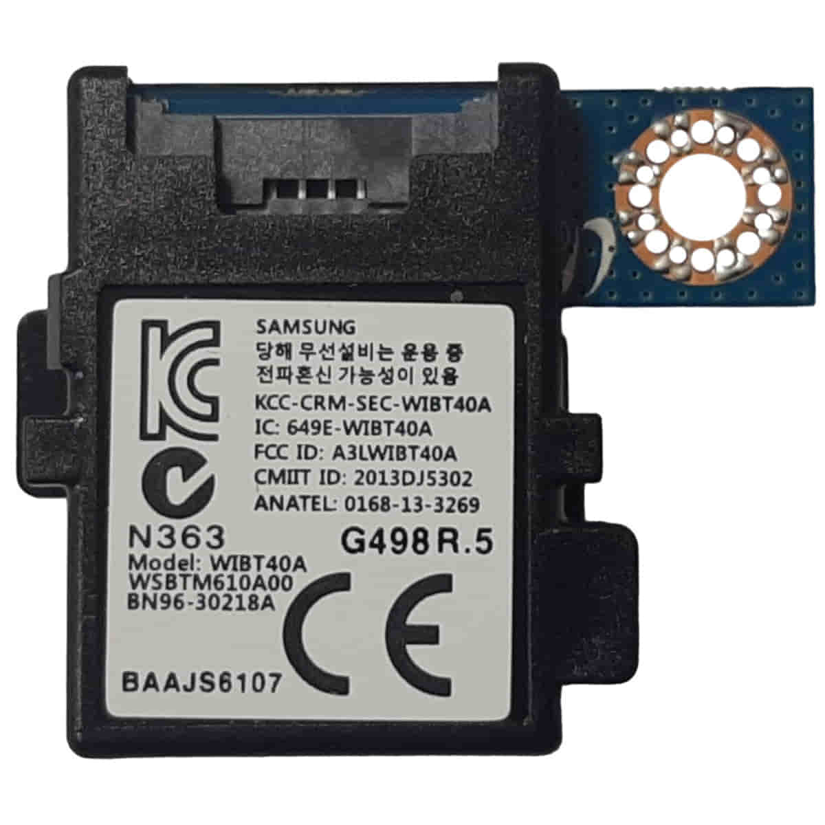 картинка Samsung BN96-30218A Bluetooth модуль WIBT40A для телевизора UE55H8000AT от магазина Интерком-НН