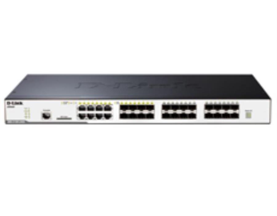 картинка D-Link DGS-3120-24SC Управляемый стекируемый коммутатор 2+ уровня с 16 выделенными портами от магазина Интерком-НН