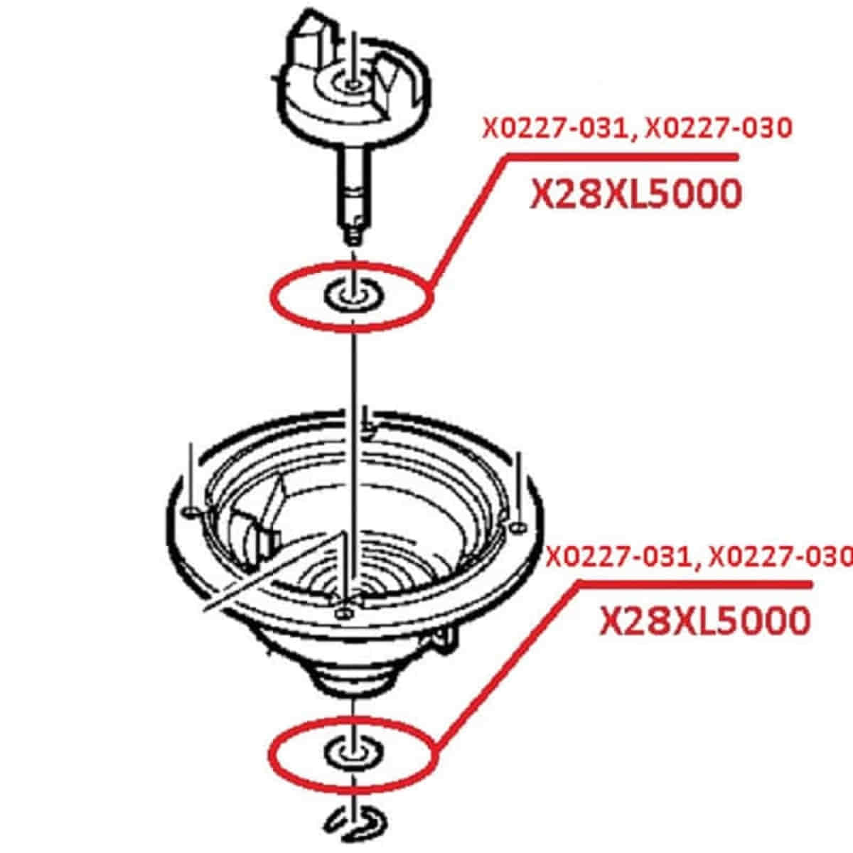 картинка Panasonic SD-2510-SHV (X0227-031) Шайба вала для хлебопечrи SD-2510 от магазина Интерком-НН