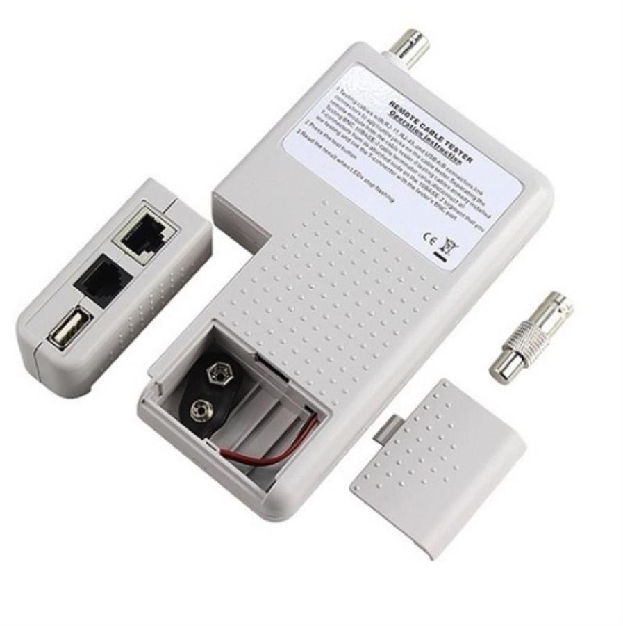 картинка HT-2468B Универсальный  кабельный тестер RJ45, RJ11, RJ12, USB, BNC от магазина Интерком-НН