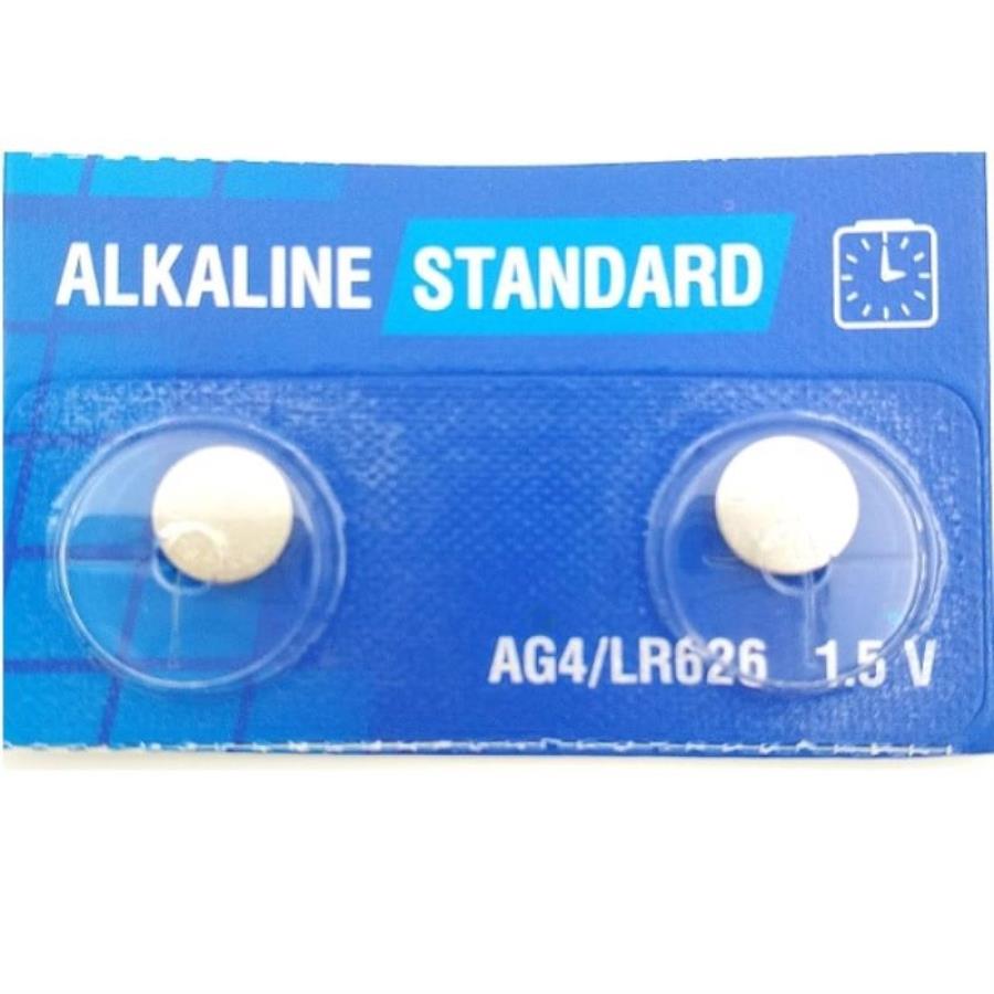 картинка Robiton R-AG4-0-BL2 Элемент питания (батарейка) Alkaline AG4 (LR626) 2 шт от магазина Интерком-НН