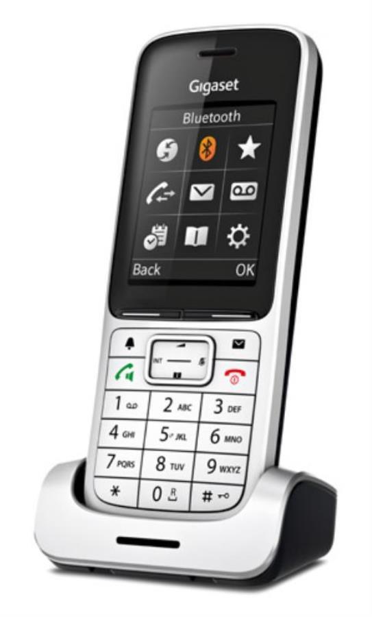 картинка Трубка доп. Dect Gigaset SL450HX RUS серебристый для SL450 от магазина Интерком-НН