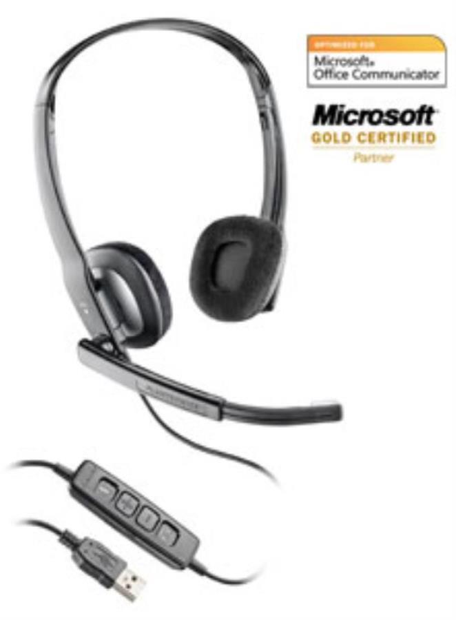 картинка Plantronics PL-C220M Проводная гарнитура BlackWire USB  от магазина Интерком-НН