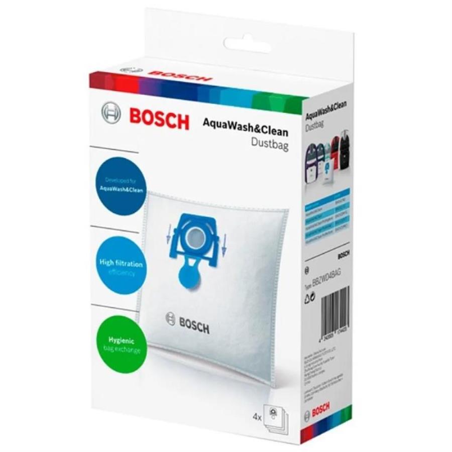 картинка Bosch 17003070 (BBZWD4BAG) мешок-пылесборник (4 шт) для пылесоса AquaWash&Clean от магазина Интерком-НН