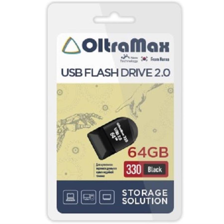 картинка Память USB 64Gb OltraMax 330 белый (OM-64GB-330-White) от магазина Интерком-НН